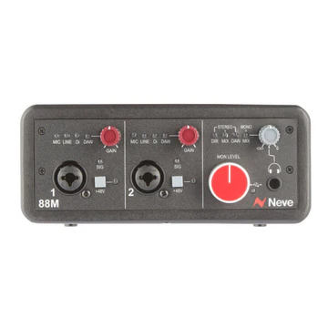AMS Neve Neve 88M Dual Mic Preamp and USB Audio Interface