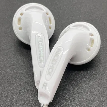 NICEHCK YD30 マイク付き 銀メッキケーブル ホワイト NICEHCK YD30 マイク付き 銀メッキケーブル ホワイト