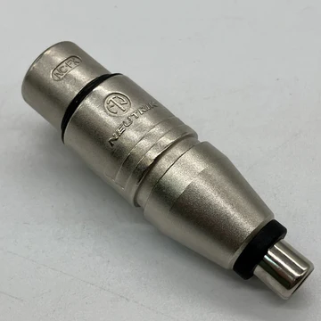 NEUTRIK RCAメス-XLR３pinメス変換アダプタ