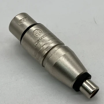NEUTRIK RCAメス-XLR３pinメス変換アダプタ